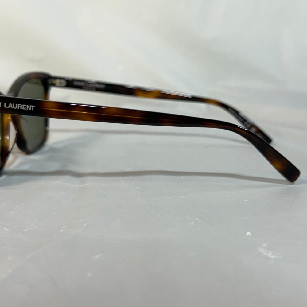 Saint Laurent Acetate Cat Eye II SL502 003 Tortoise 56-16-145 NWOT - Picture 4 of 12